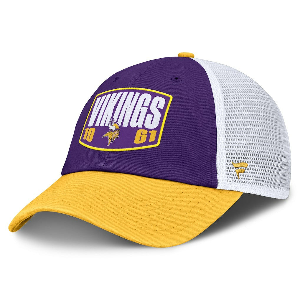 NFL Minnesota Vikings Franchise Trucker Adjustable Hat