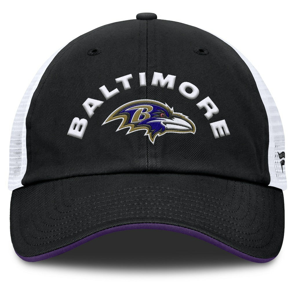 NFL Baltimore Ravens Reverse Trucker Adjustable Hat