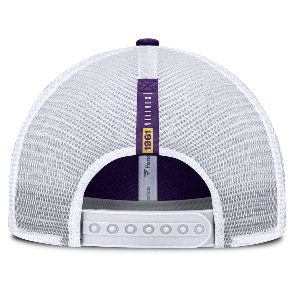 NFL Minnesota Vikings Reverse Trucker Adjustable Hat