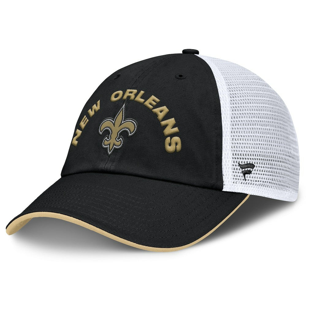 NFL New Orleans Saints Reverse Trucker Adjustable Hat