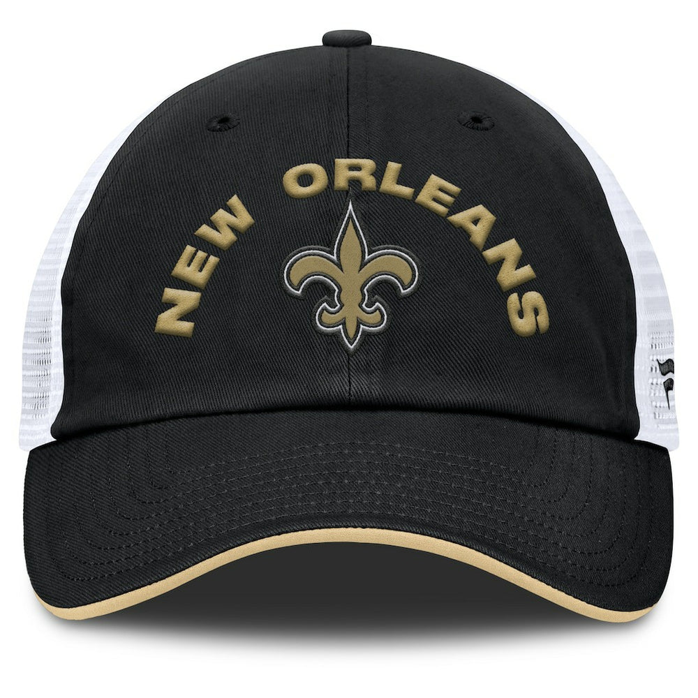 NFL New Orleans Saints Reverse Trucker Adjustable Hat