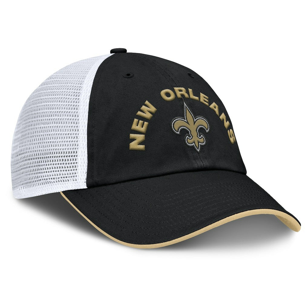 NFL New Orleans Saints Reverse Trucker Adjustable Hat