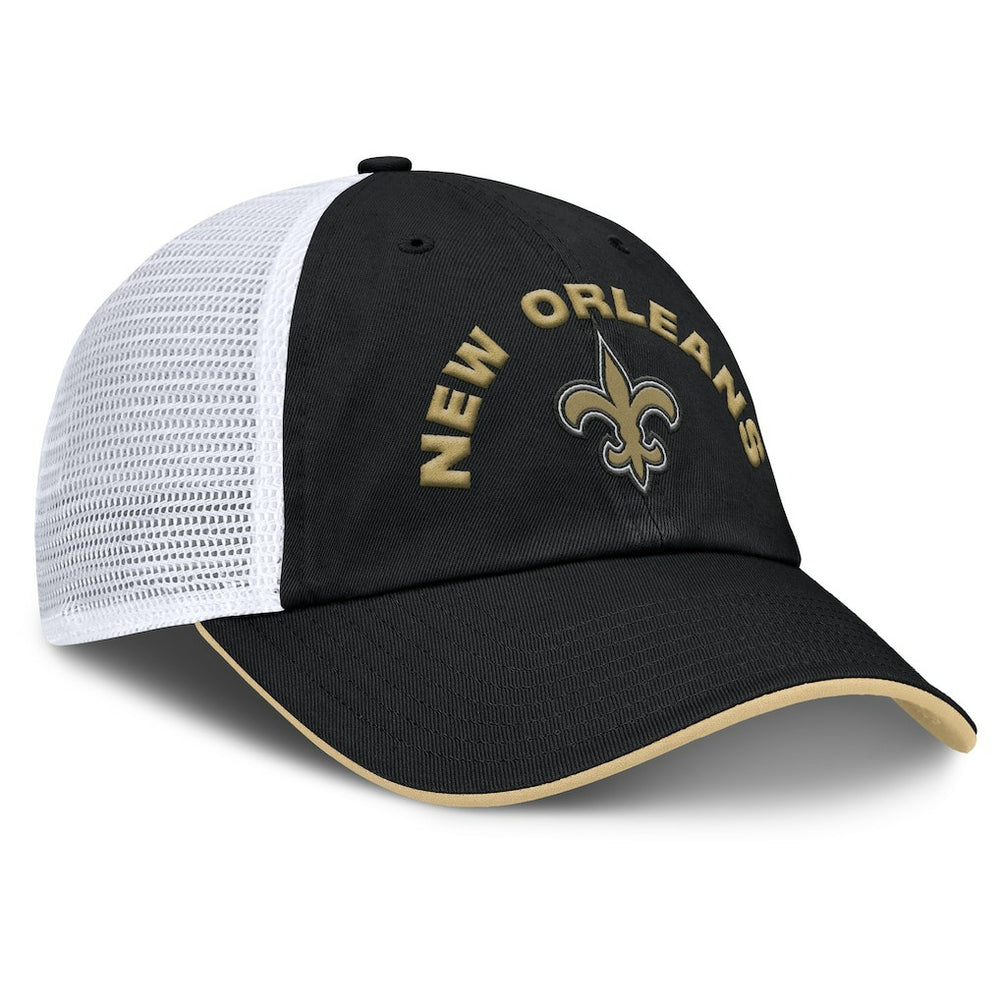 NFL New Orleans Saints Reverse Trucker Adjustable Hat