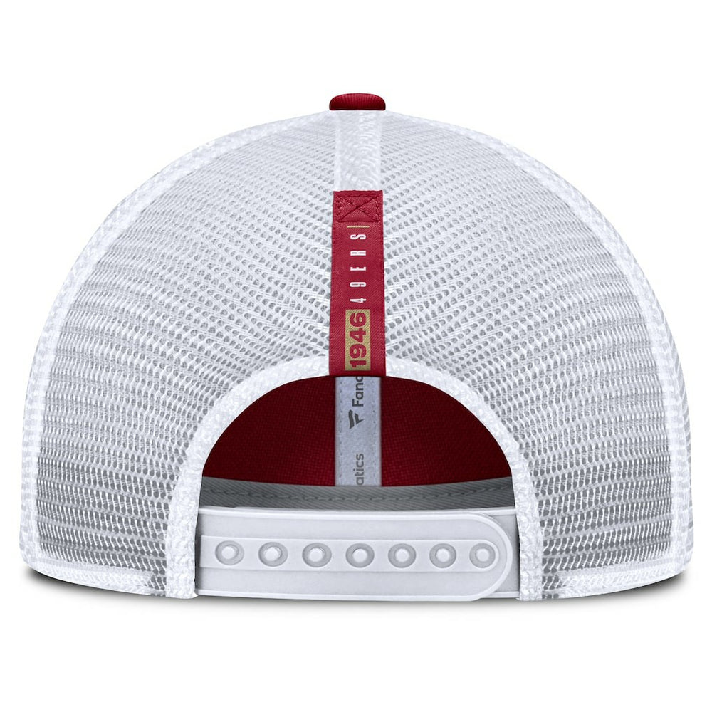 NFL San Francisco 49ers Reverse Trucker Adjustable Hat