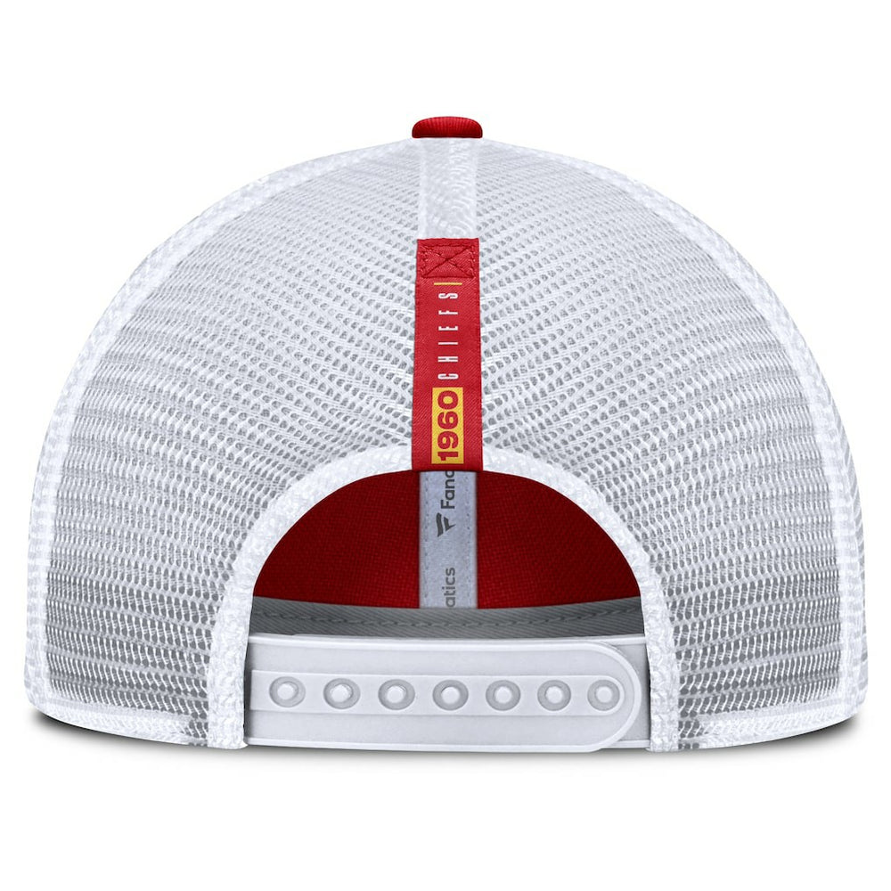NFL Kansas City Chiefs Reverse Trucker Adjustable Hat