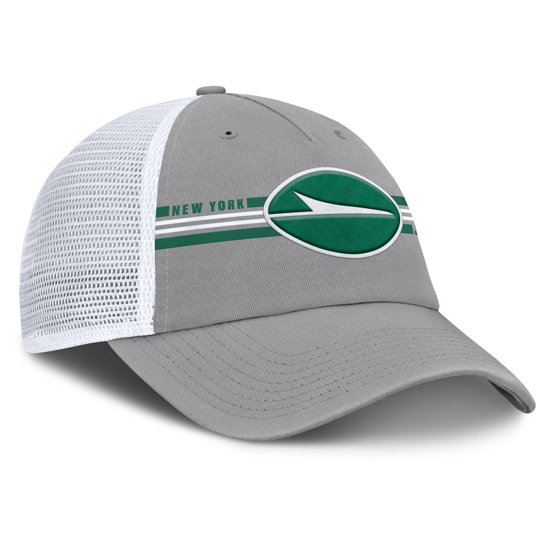 NFL New York Jets Singleback Trucker Adjustable Hat