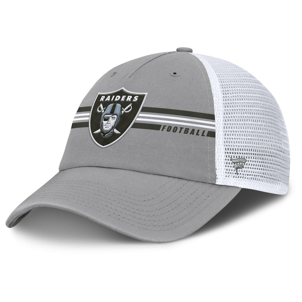 NFL Las Vegas Raiders Singleback Trucker Adjustable Hat