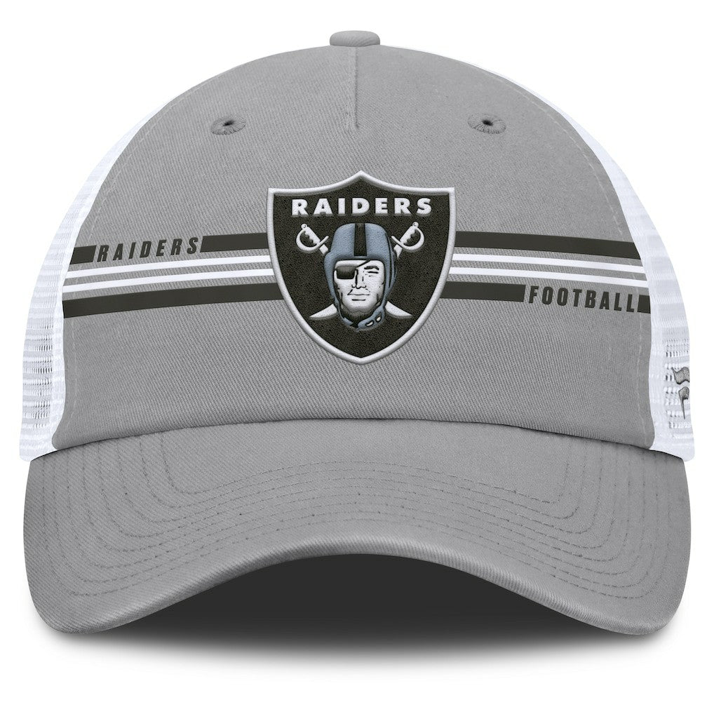 NFL Las Vegas Raiders Singleback Trucker Adjustable Hat