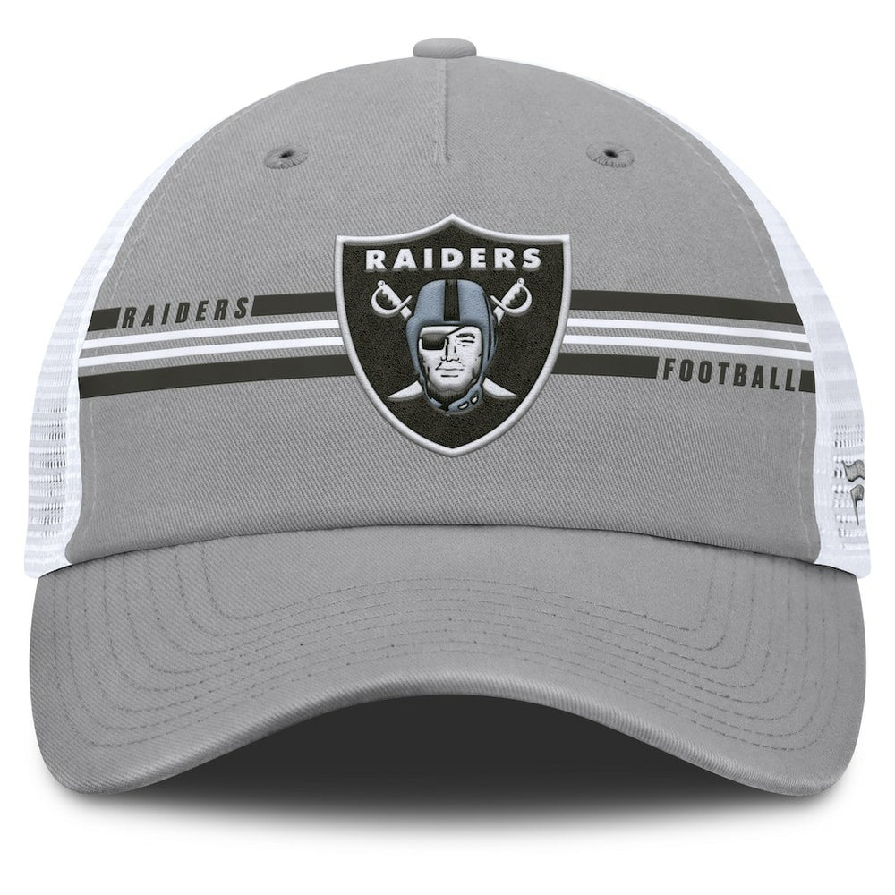 NFL Las Vegas Raiders Singleback Trucker Adjustable Hat