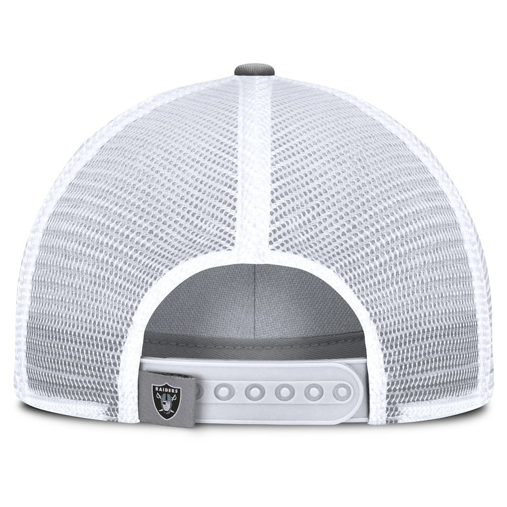 NFL Las Vegas Raiders Singleback Trucker Adjustable Hat