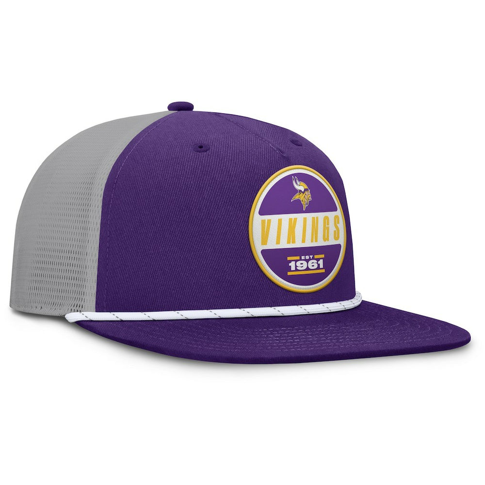 NFL Minnesota Vikings Edge Rush Trucker Adjustable Hat