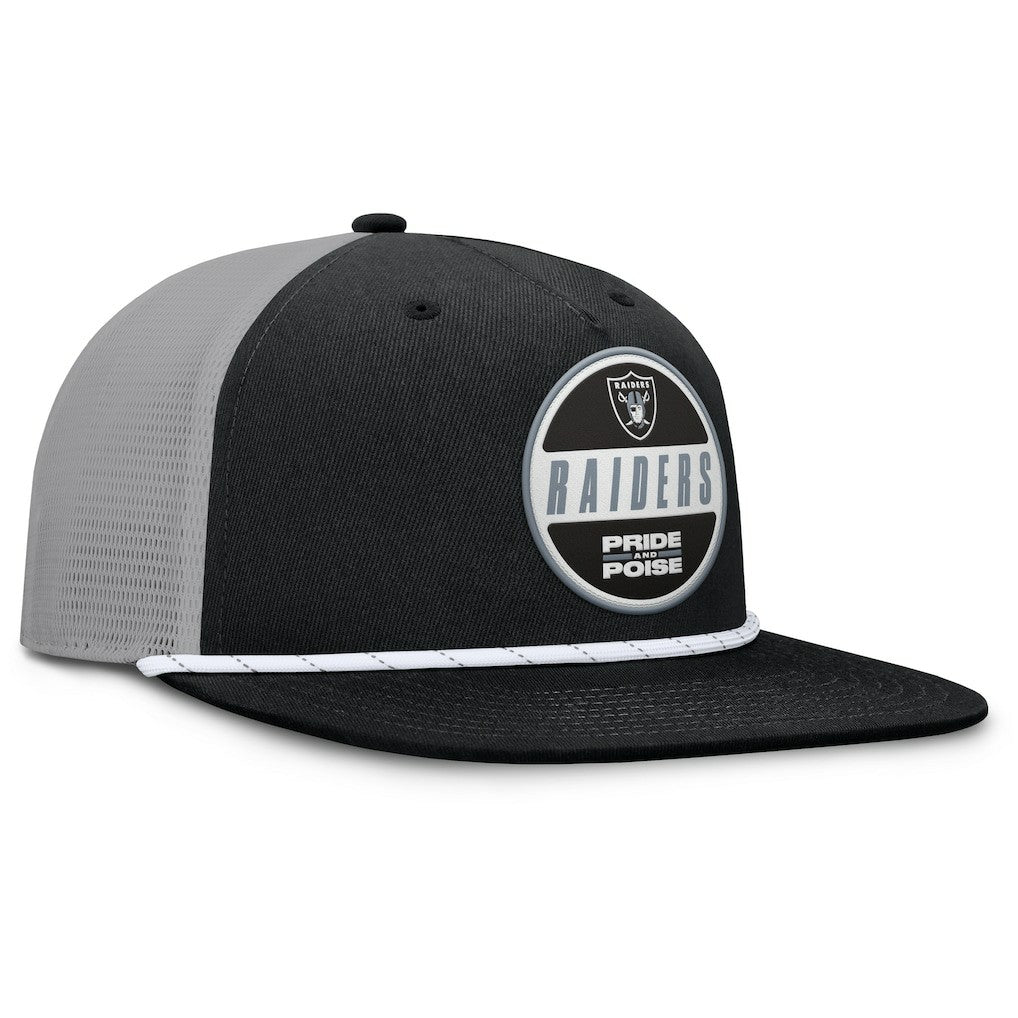 NFL Las Vegas Raiders Edge Rush Trucker Adjustable Hat