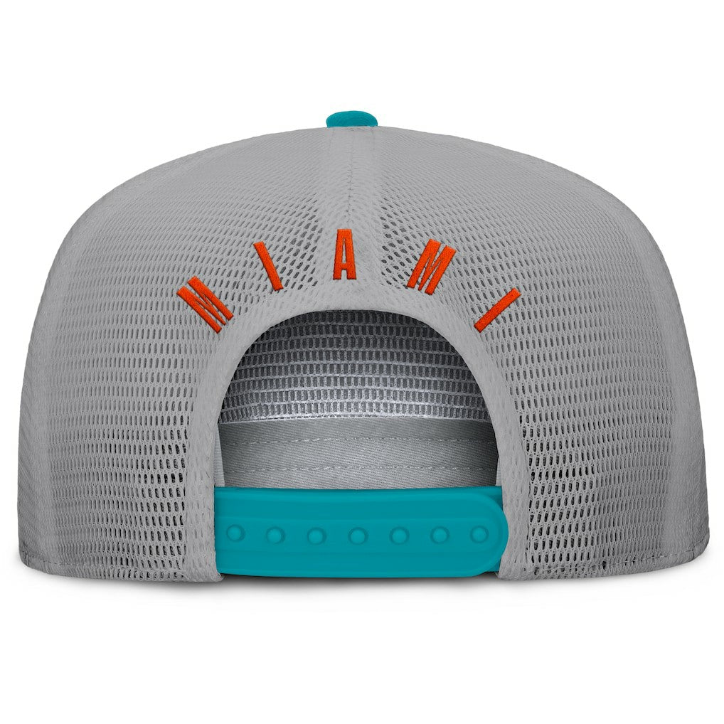 NFL Miami Dolphins Edge Rush Trucker Adjustable Hat