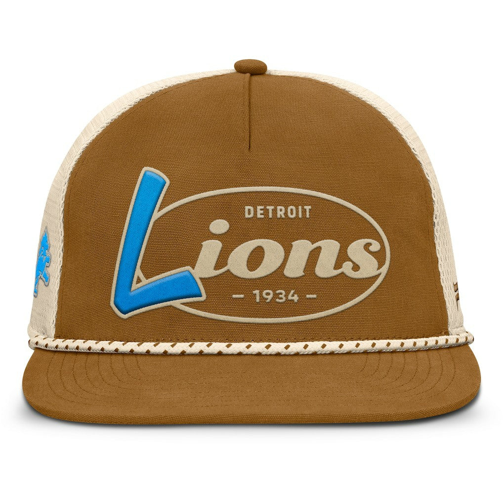 NFL Detroit Lions Iso Rope Trucker Adjustable Hat