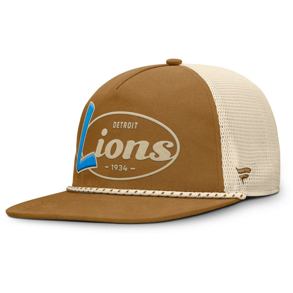 NFL Detroit Lions Iso Rope Trucker Adjustable Hat