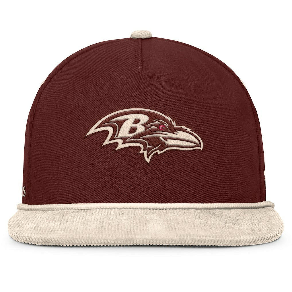 NFL Baltimore Ravens NFL Reminisce Golfer Adjustable Hat