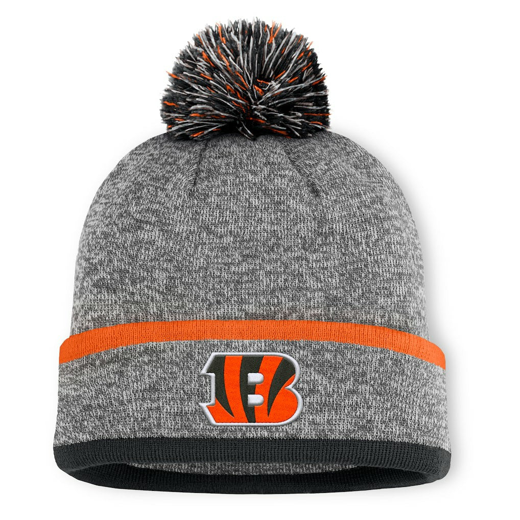NFL Cincinnati Bengals Motion Cuffed Knit Hat with Pom