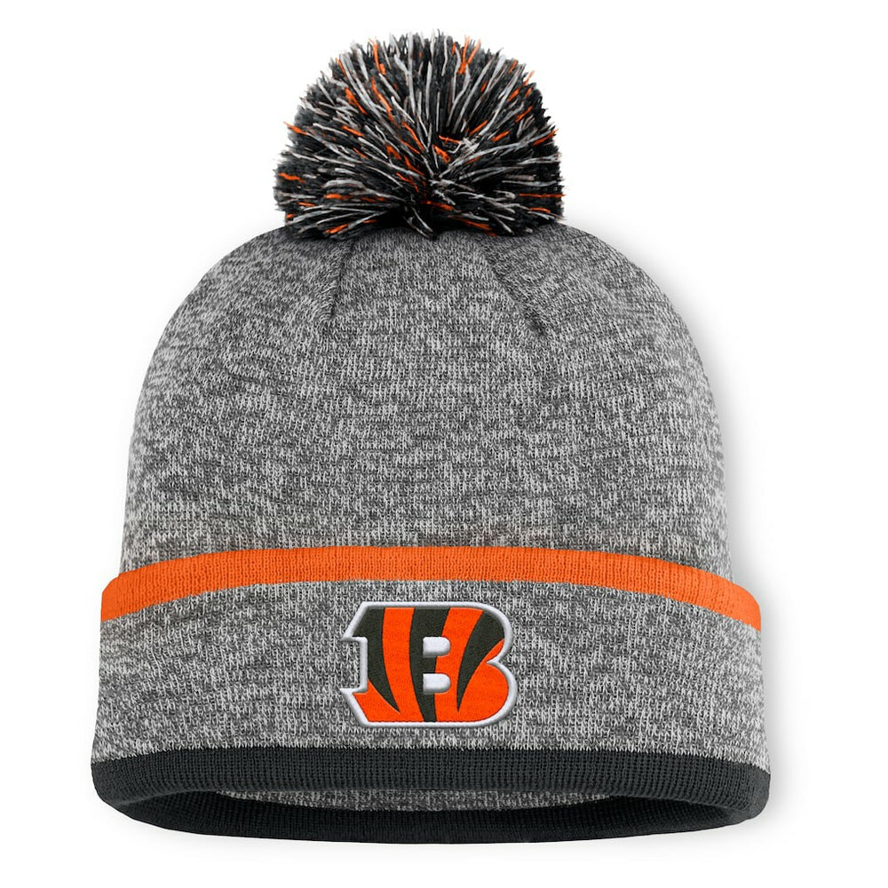 NFL Cincinnati Bengals Motion Cuffed Knit Hat with Pom