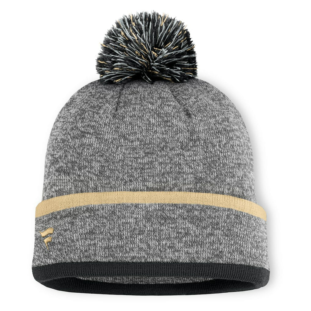 NFL New Orleans Saints Motion Cuffed Knit Hat with Pom