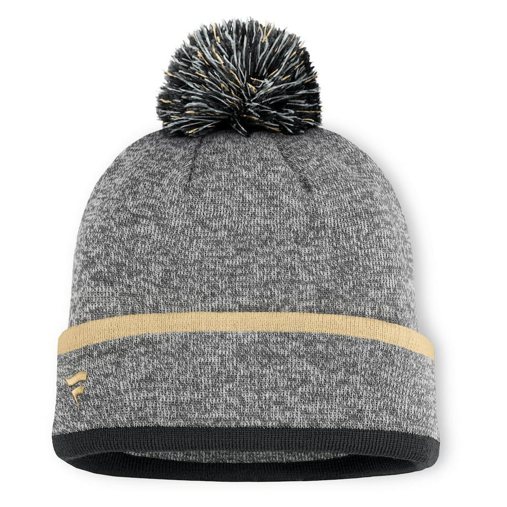 NFL New Orleans Saints Motion Cuffed Knit Hat with Pom