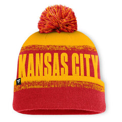 NFL Kansas City Chiefs Play Action Cuffed Knit Hat with Pom