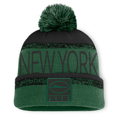 NFL New York Jets Play Action Cuffed Knit Hat with Pom