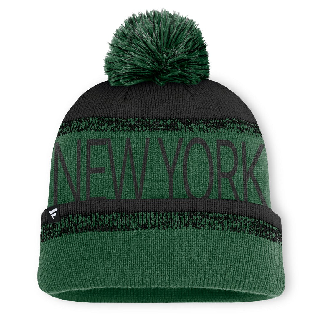 NFL New York Jets Play Action Cuffed Knit Hat with Pom