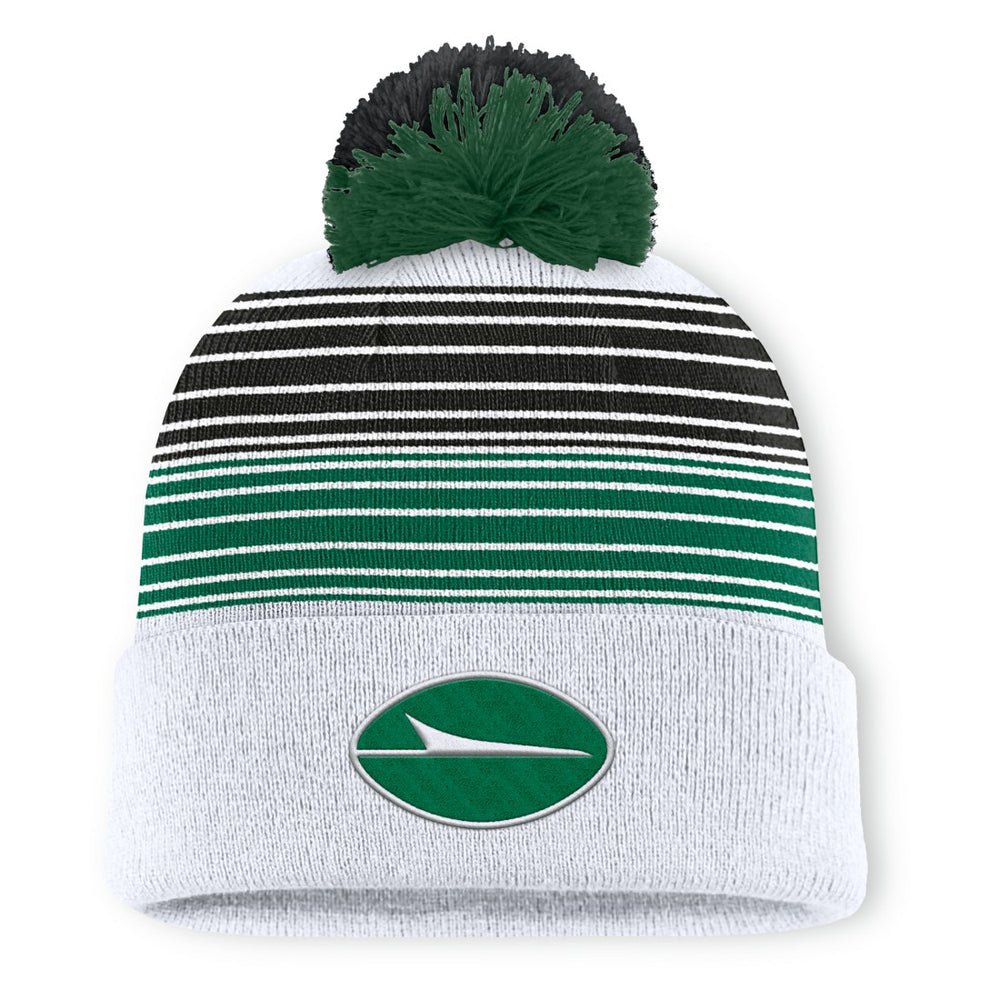NFL New York Jets Ghost Cuffed Knit Hat with Pom