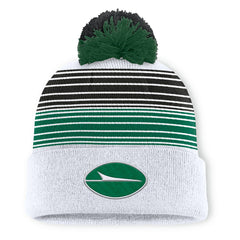 NFL New York Jets Ghost Cuffed Knit Hat with Pom