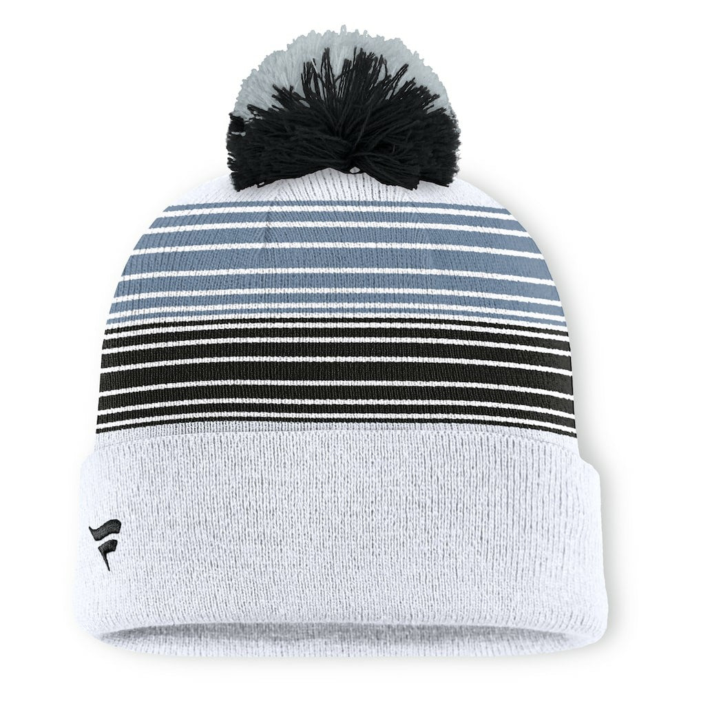 NFL Las Vegas Raiders Ghost Cuffed Knit Hat with Pom