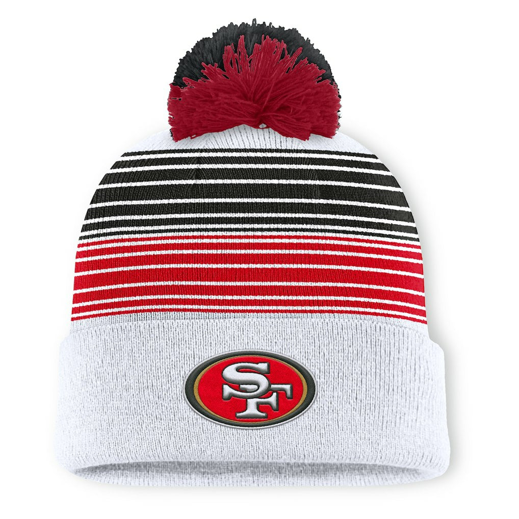 NFL San Francisco 49ers Ghost Cuffed Knit Hat with Pom