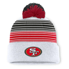 NFL San Francisco 49ers Ghost Cuffed Knit Hat with Pom