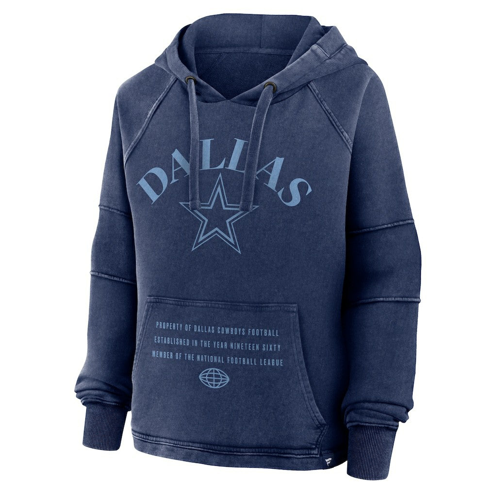 NFL Dallas Cowboys Women's Oversized Raglan Gridiron Hoodie