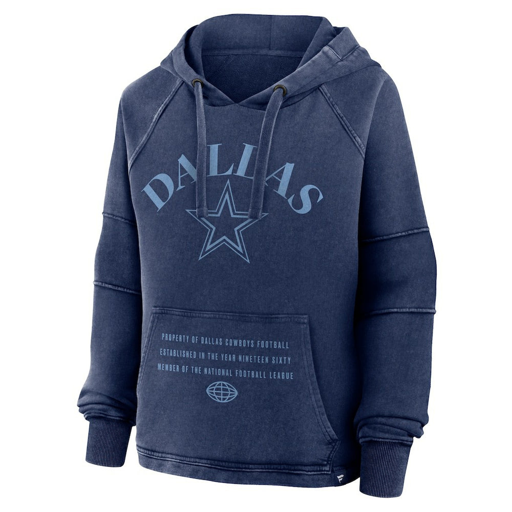 NFL Dallas Cowboys Women's Oversized Raglan Gridiron Hoodie