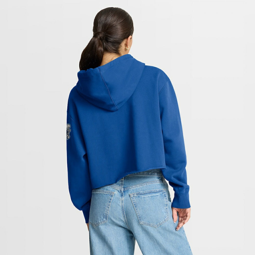 NFL Dallas Cowboys Women's Oversized Hometown Heritage Cropped Hoodie