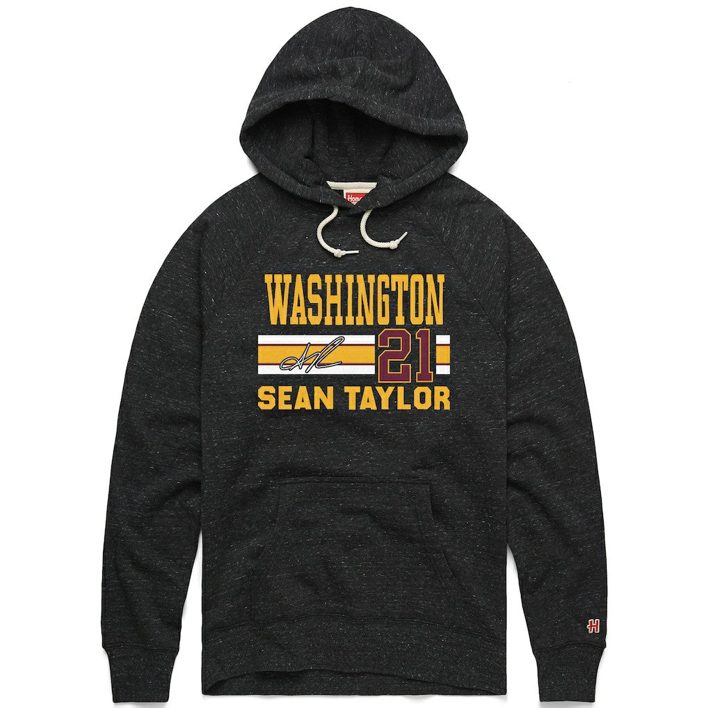 NFL Washington Commanders Sean Taylor  Homage Unisex Name & Number Tri-Blend Pullover Hoodie