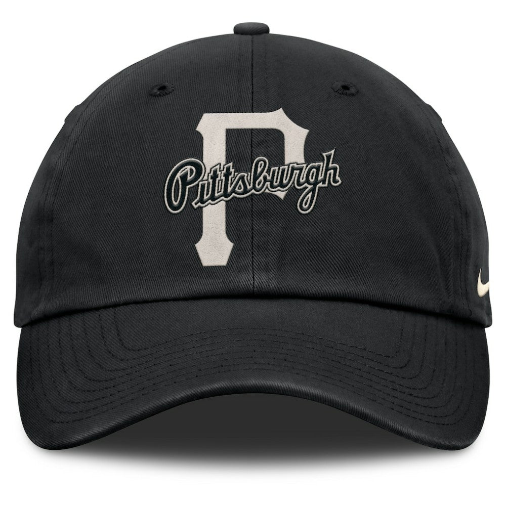 Pittsburgh Pirates Statement Club Adjustable Hat - Black | Nike