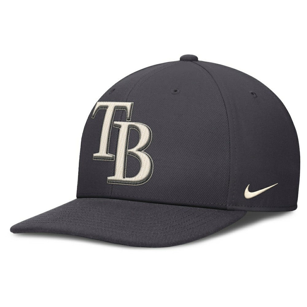 Tampa Bay Rays Statement Pro Snapback Hat - Anthracite | Nike
