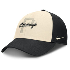 Pittsburgh Pirates Statement Club Performance Adjustable Hat - Black/Natural | Nike