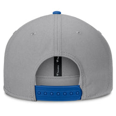 Chicago Cubs Punchout Snapback Hat - Gray