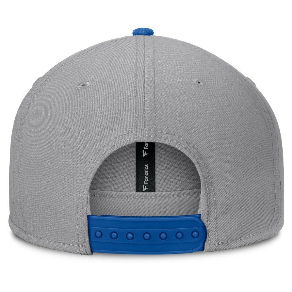 New York Mets Punchout Snapback Hat - Gray