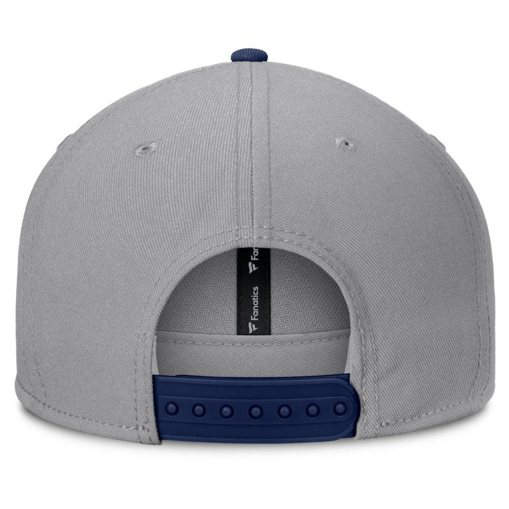 New York Yankees Punchout Snapback Hat - Gray