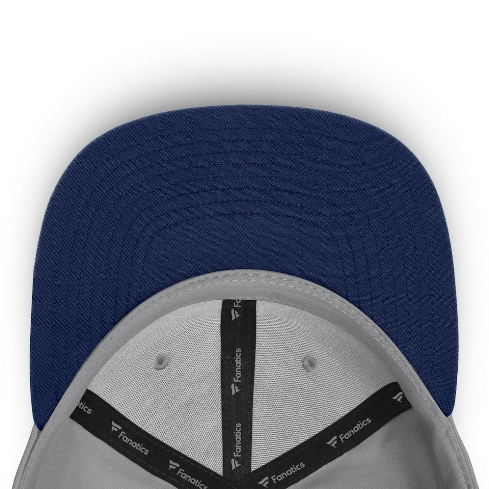 New York Yankees Punchout Snapback Hat - Gray