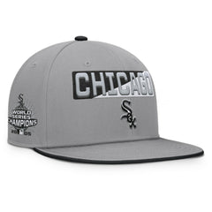 Chicago White Sox Punchout Snapback Hat - Gray