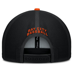San Francisco Giants Cutoff Adjustable Trucker Hat - Black/Orange