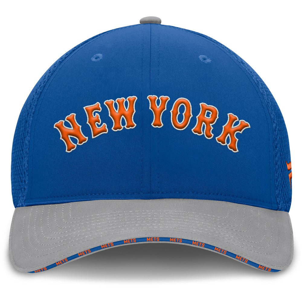 New York Mets Pennant Flex Hat - Royal/Gray