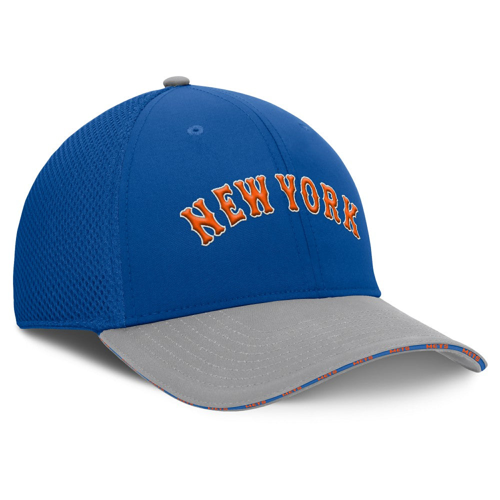 New York Mets Pennant Flex Hat - Royal/Gray