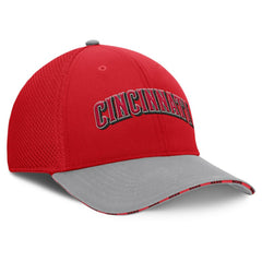 Cincinnati Reds Pennant Flex Hat - Red/Gray