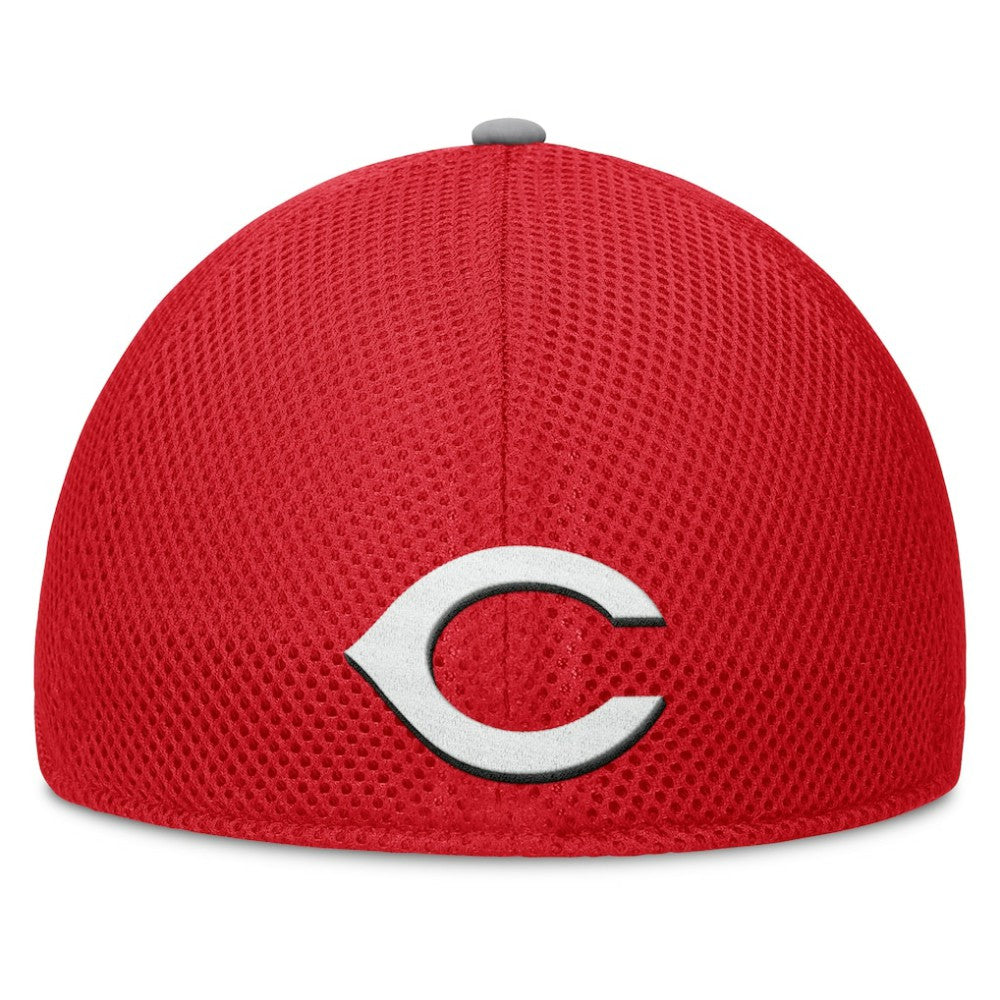 Cincinnati Reds Pennant Flex Hat - Red/Gray