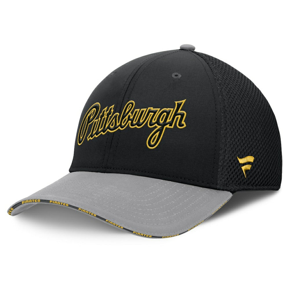 Pittsburgh Pirates Pennant Flex Hat - Black/Gray